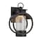 Designers Fountain Arbor 12in Burnished Bronze Integrated LED Outdoor Line Voltage Wall Sconce LED32811-BNB - alternate 1